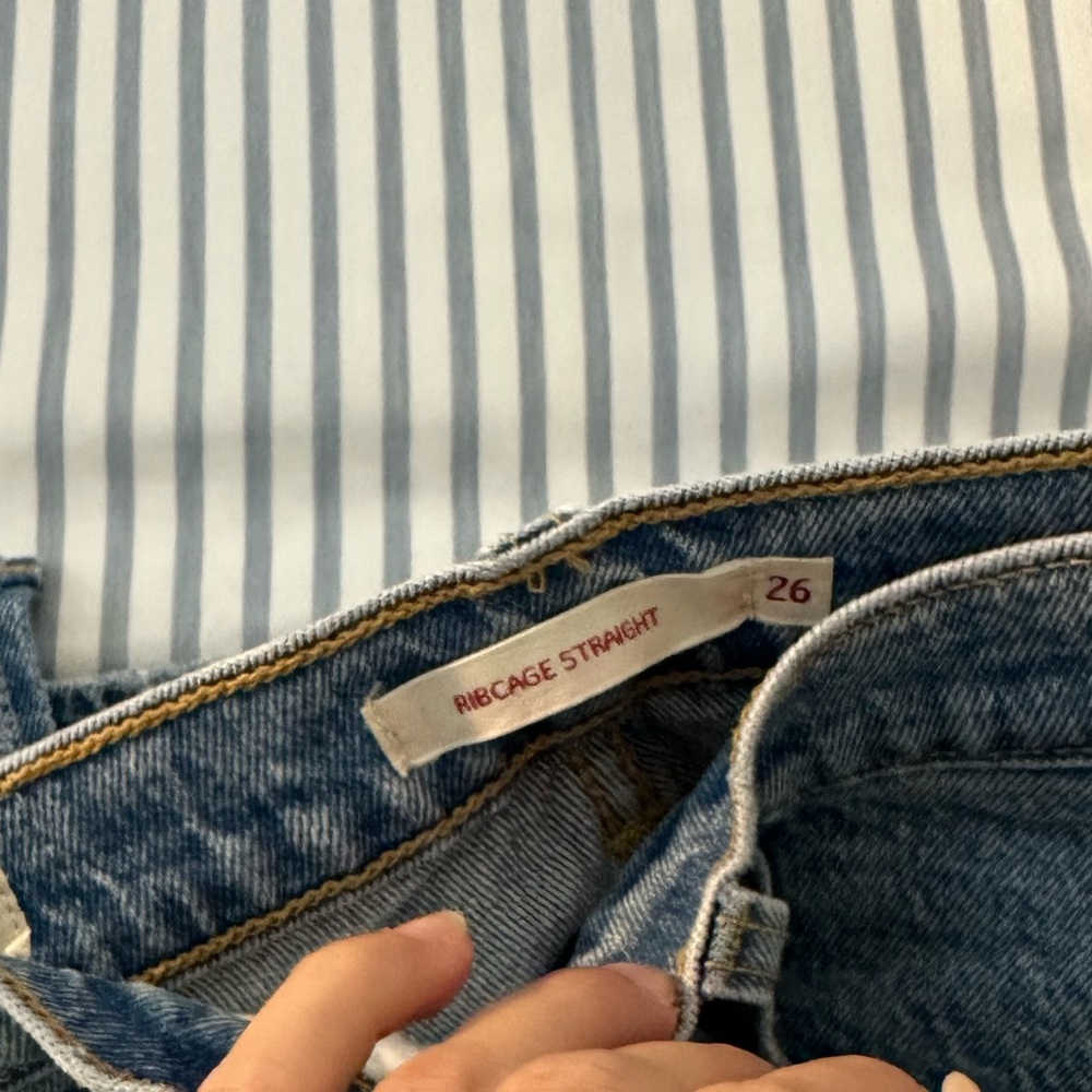 Levi’s Ribcage Straight Split Hem - Picture 3 of 3